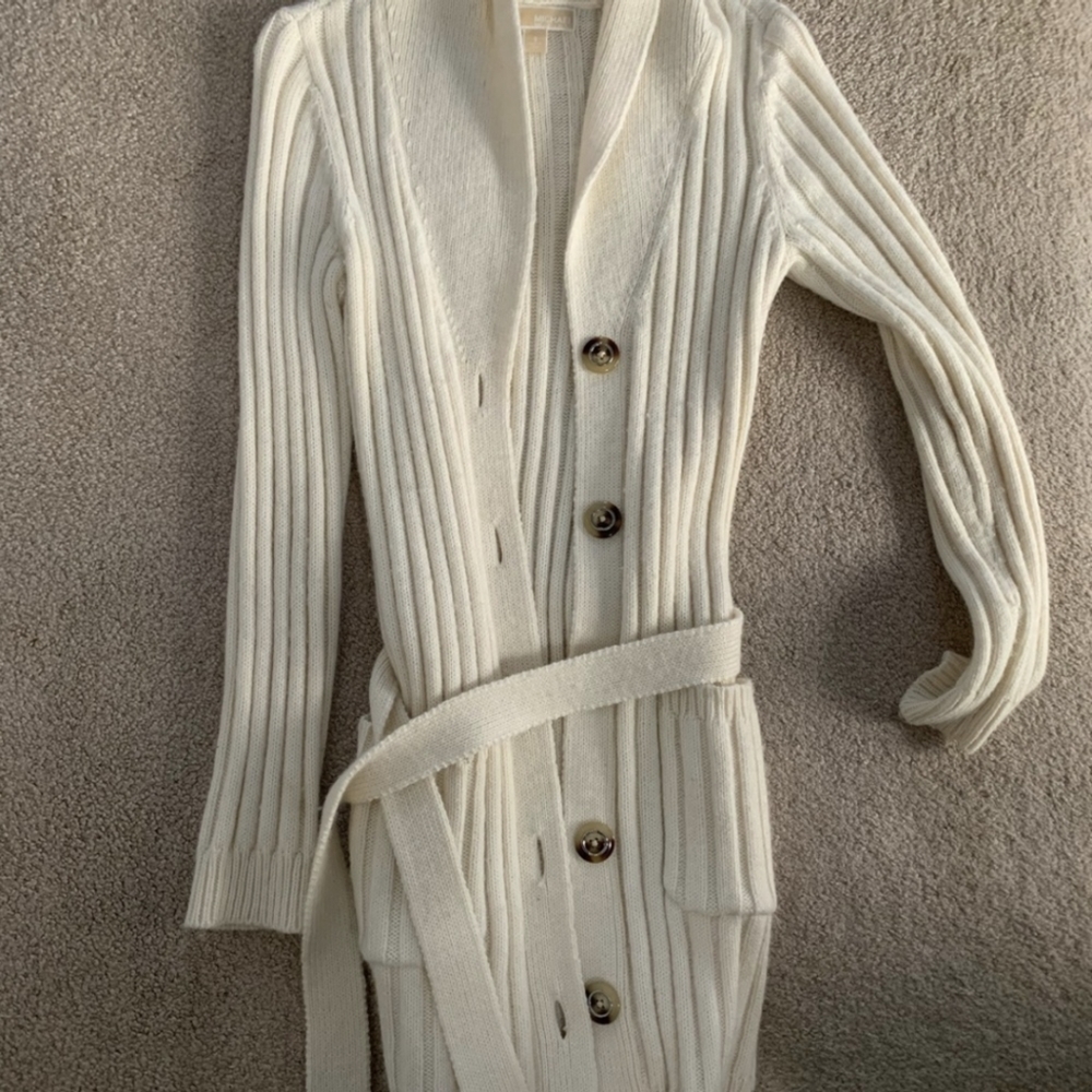 🏵️ Michael Kors Long Tie Cardigan 😍